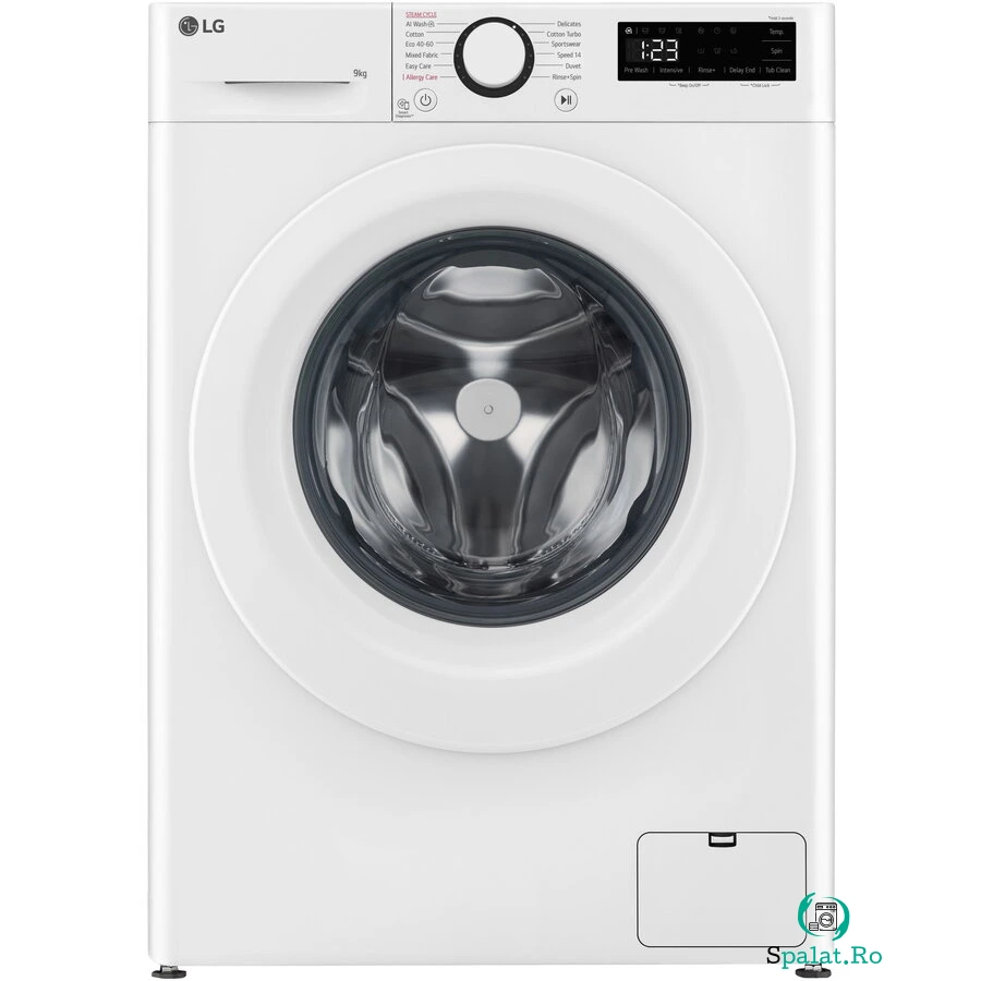 LG Masina de spalat rufe Slim LG F2WR509SWW, 9 kg, 1200 rpm, Clasa A, Motor Direct Drive, Smart Diagnosis, Alb
