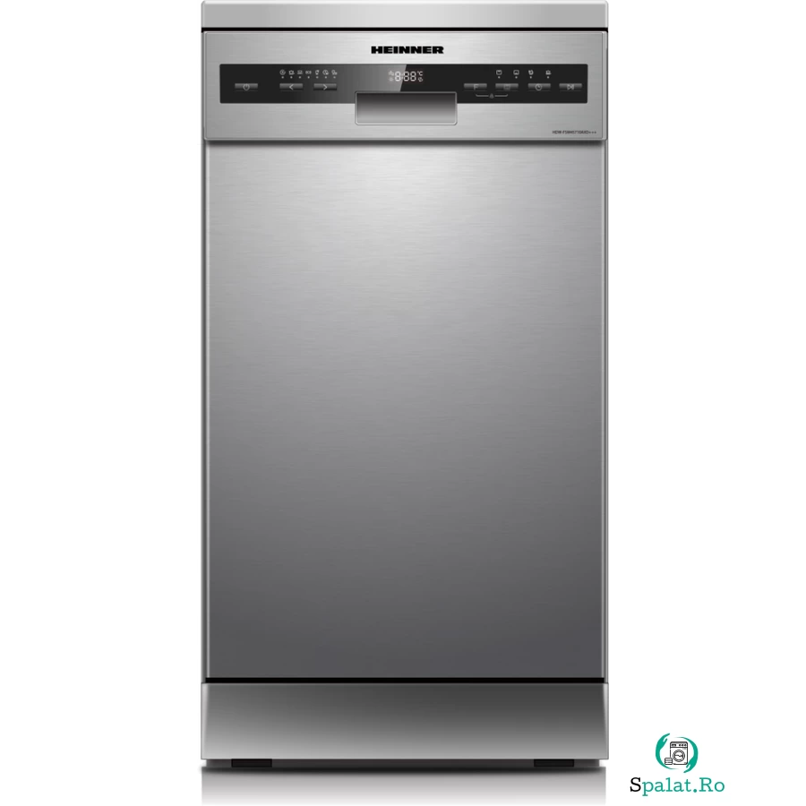 Masina De Spalat Vase HDW-FSM45710AXD++ 10 Seturi Clasa D Display Led 7 Programe Argintiu la 1,442.99 lei ron