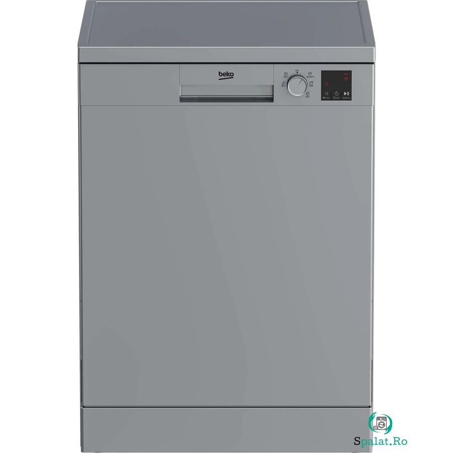 Beko Masina de spalat vase indepedenta Beko DVN05320S, 13 seturi, 5 programe, Clasa E, 60 cm, argintiu la 2,174.99 lei ron