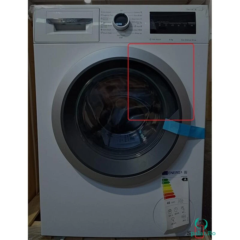 Masina De Spalat Rufe Resigilat Cu Incarcare Frontala 1400 Rpm 8Kg Clasa A 845 x 598 x 590 Alb la 2,254.99 lei ron